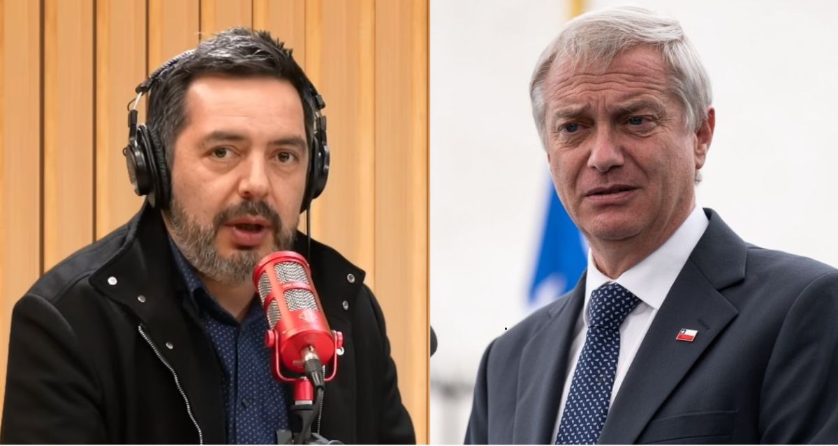 Sergio Jara durante entrevista en la que acusó hostigamiento de José Antonio Kast