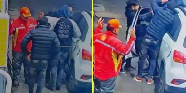 Cámara de seguridad registra a presuntos involucrados en encerrona en San Bernardo