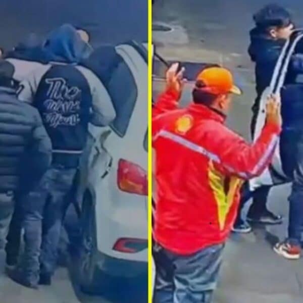 Cámara de seguridad registra a presuntos involucrados en encerrona en San Bernardo