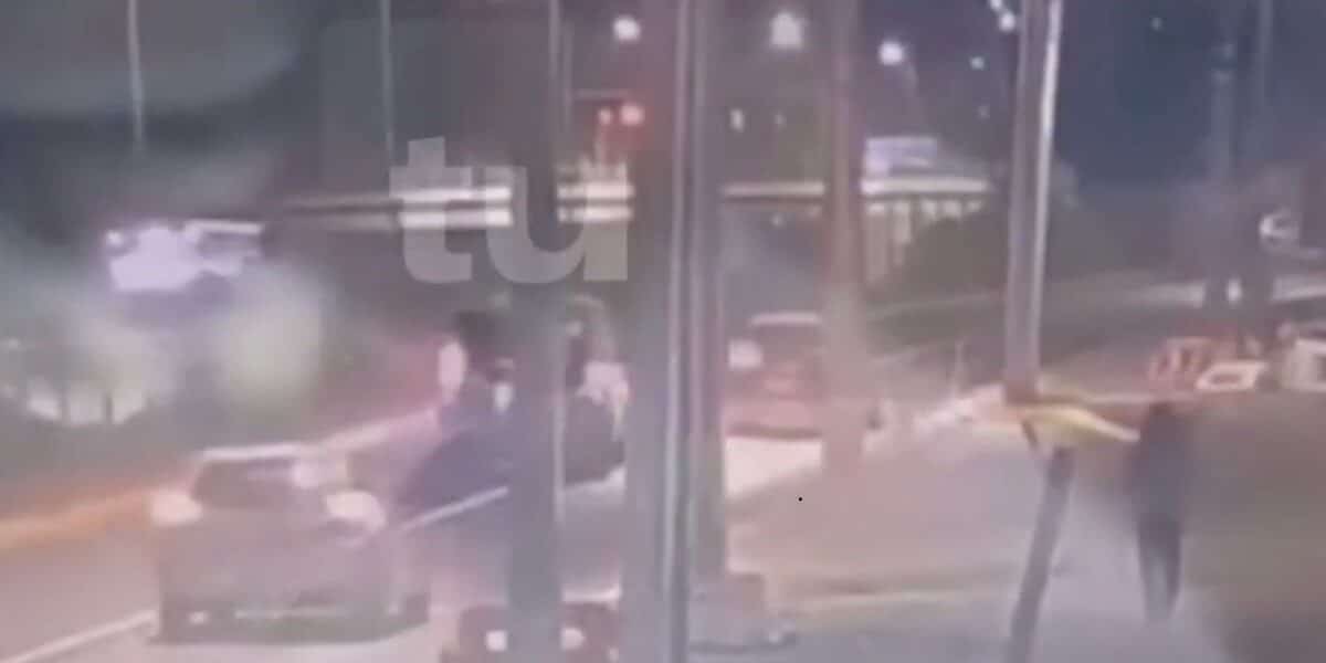 Registro de cámara muestra encerrona en San Bernardo investigada por la policía