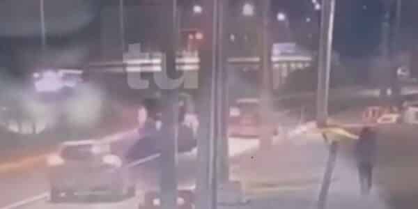 Registro de cámara muestra encerrona en San Bernardo investigada por la policía