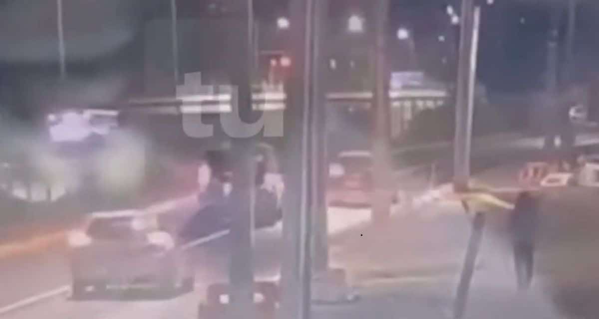 Registro de cámara muestra encerrona en San Bernardo investigada por la policía