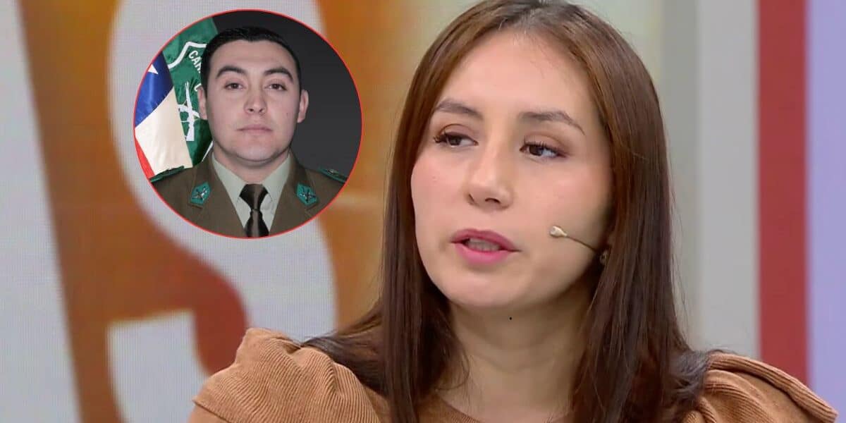 Marisol Valenzuela, viuda de Javier Figueroa, entrega declaraciones sobre la investigación