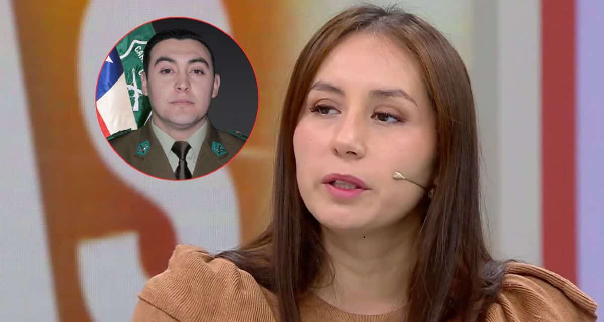 Marisol Valenzuela, viuda de Javier Figueroa, entrega declaraciones sobre la investigación