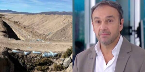 Zanja de Colchane vulnerada por puente clandestino detectado en la frontera norte de Chile