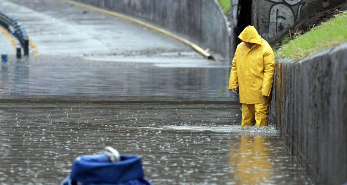 Alarma Meteorológica en Coquimbo, Valparaíso y la Región Metropolitana por lluvias extremas