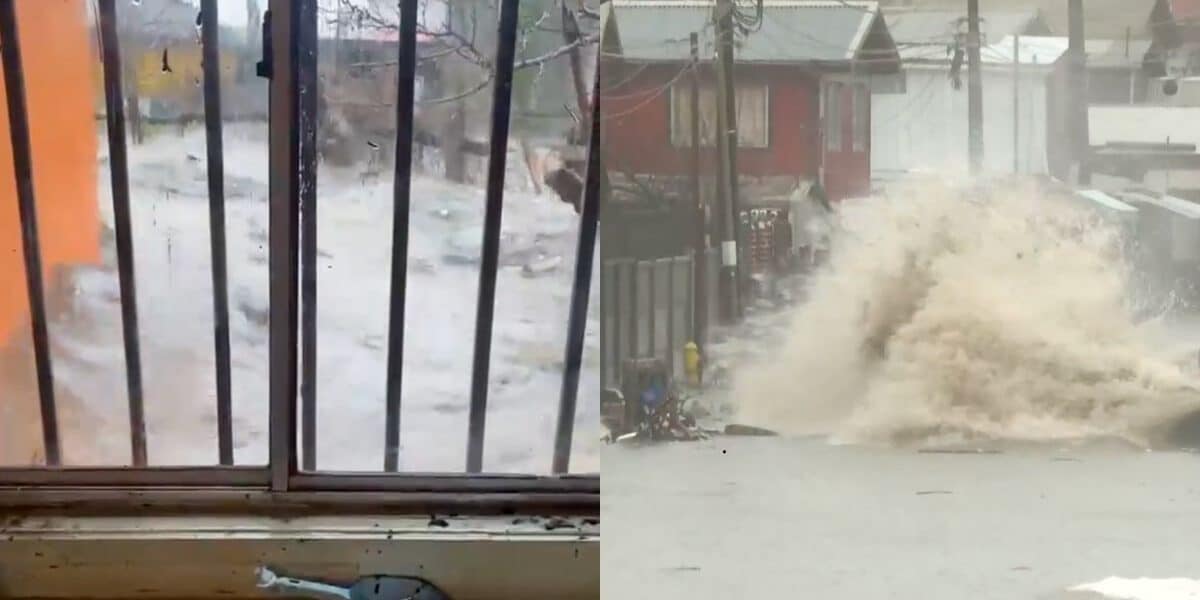 Alerta SAE en Penco obliga a evacuar Cerro Verde Bajo tras el ingreso del mar a viviendas