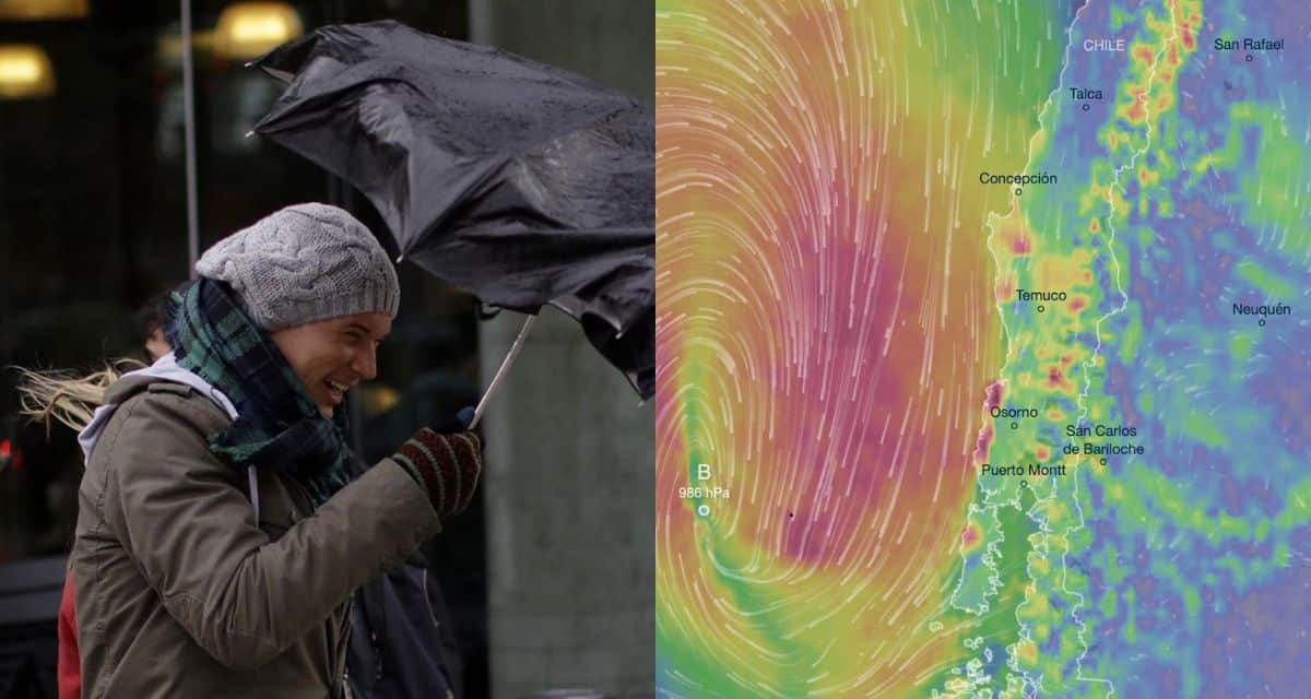 Alerta por viento en Chile afectará seis regiones con ráfagas de hasta 100 km/h