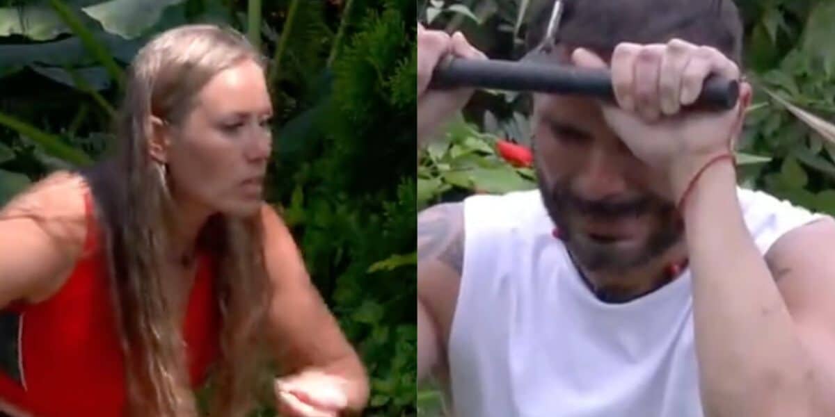 Álvaro Ballero llora y enfrenta a Ludmila Ksenofontova antes de anunciar su salida del reality