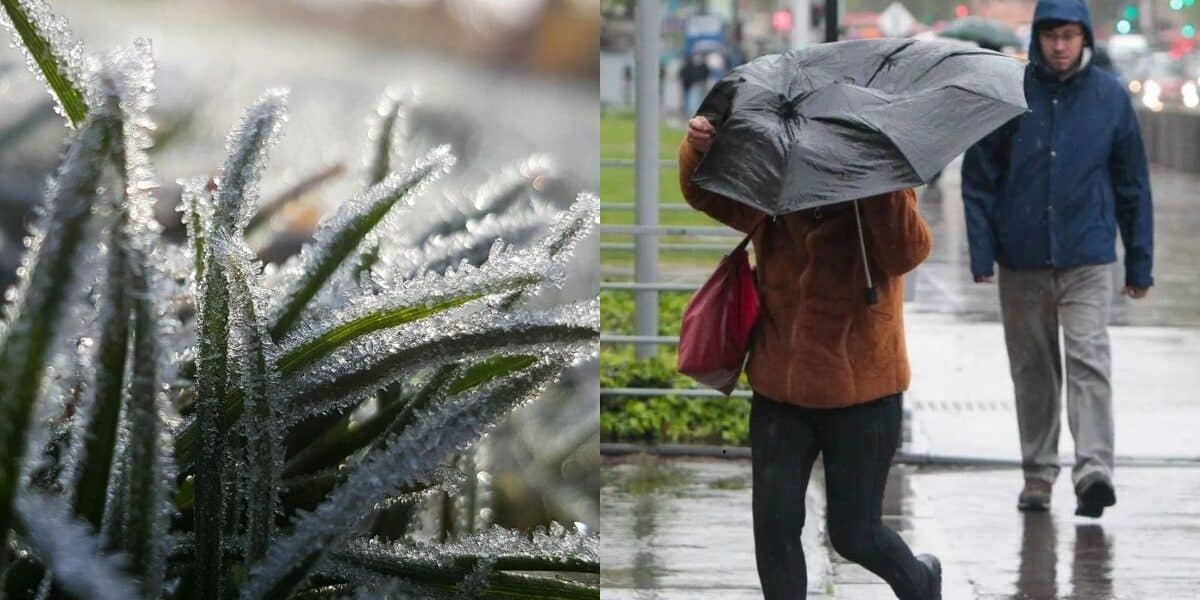 Aviso meteorológico de Senapred por temperaturas de hasta -4 °C y fuertes vientos en el sur de Chile