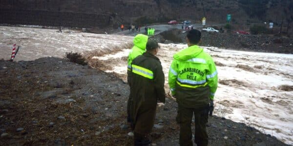 Emergencia y daños provocados por el sistema frontal en Chile