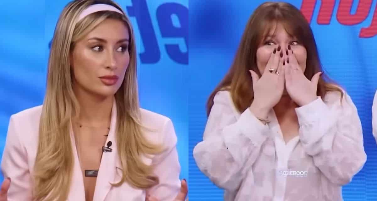 Camila Andrade en Noche de Suerte demuestra su hiperlaxitud ante el panel de TV+