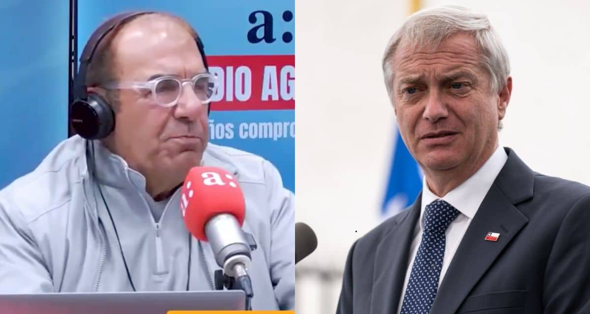 Checho Hirane analiza a José Antonio Kast y bromea durante programa radial