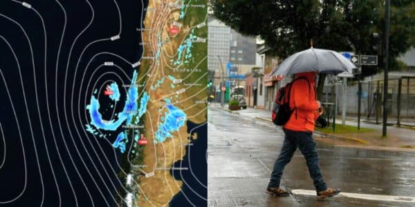 Ciclón extratropical llegará a Chile con precipitaciones en Biobío, La Araucanía y Los Ríos