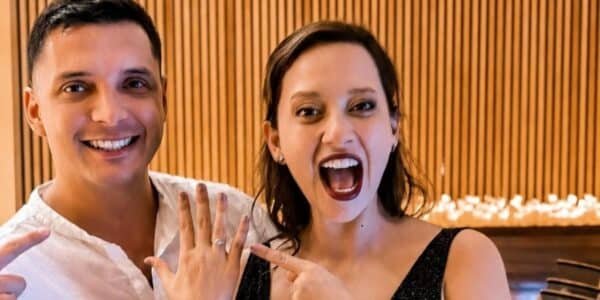 Compromiso de Peka Parra y Paulo Henríquez tras romántica petición de matrimonio en Río de Janeiro