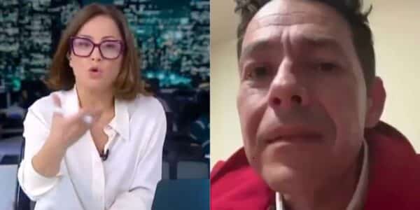 Constanza Santa María durante el tenso despacho con el gobernador de Coquimbo, Cristóbal Juliá