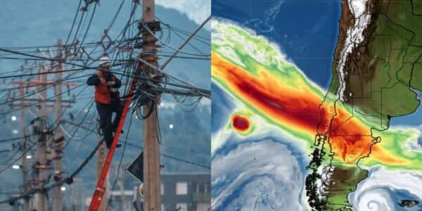 Cortes de luz podrían registrarse por lluvias y fuertes vientos asociados al sistema frontal
