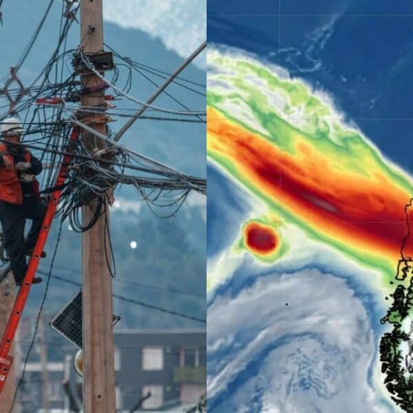 Cortes de luz podrían registrarse por lluvias y fuertes vientos asociados al sistema frontal