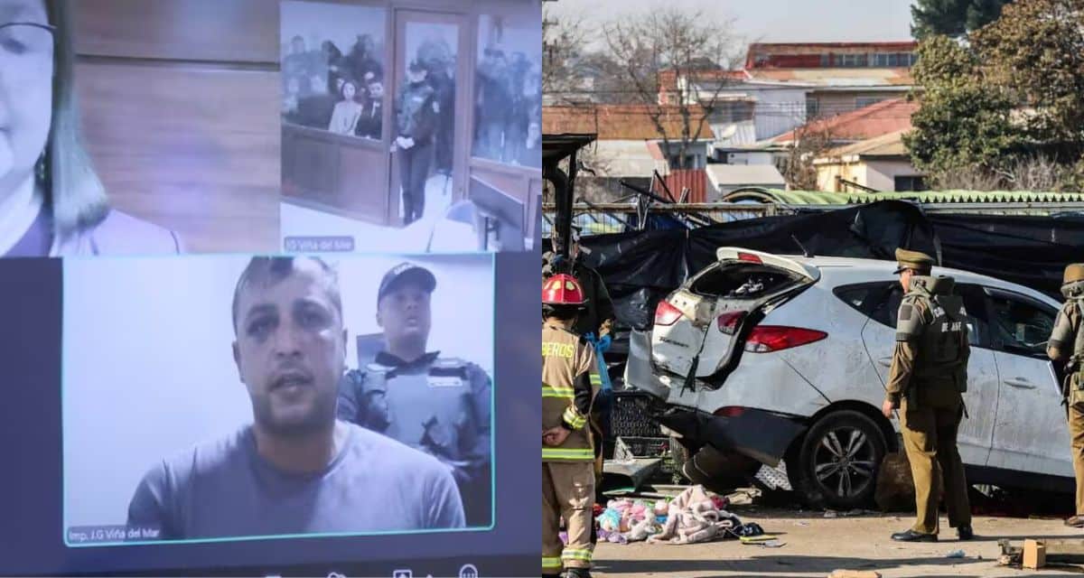 Defensa del marino involucrado en el atropello fatal ocurrido en la Feria Caupolicán de Viña del Mar
