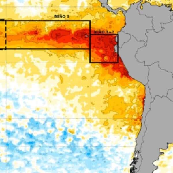 El Niño en Chile favorece tormentas y sistemas frontales por una potente corriente en chorro subtropical