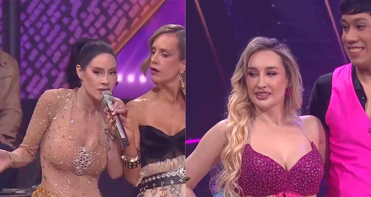 Fran Maira e Ignacia Michelson protagonizan cruce en vivo en Fiebre de Baile