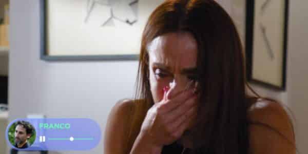 El jardín de Olivia muestra el bolso y el mensaje que Franco dejó para proteger a Vanessa