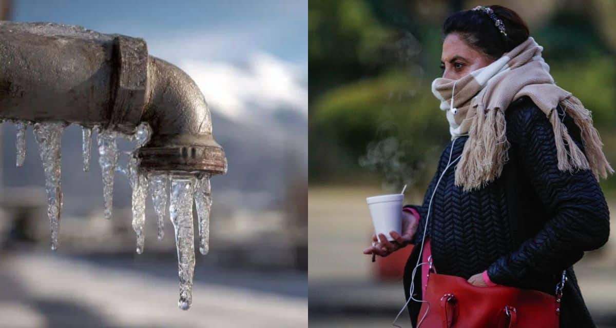 Frío extremo en Chile con heladas y temperaturas bajo cero en ciudades de la región de Aysén