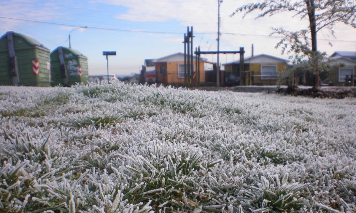 Heladas en la zona central afectarán a cuatro regiones con temperaturas de hasta -4°C