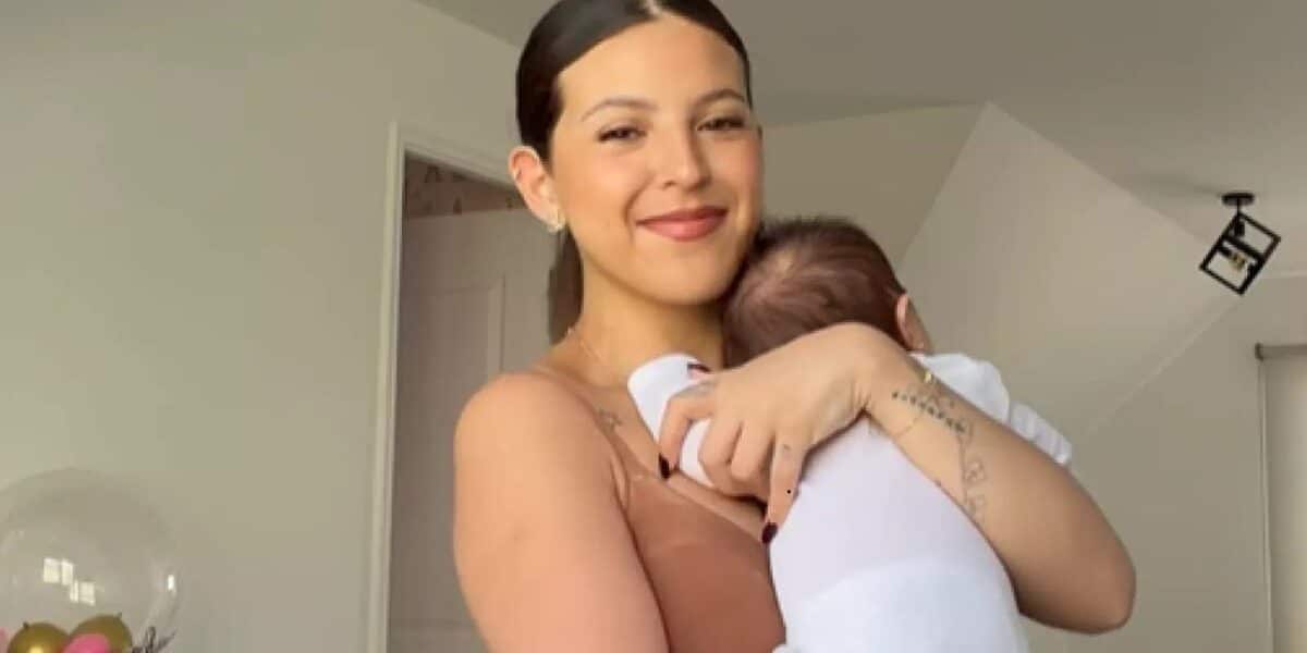 Ignacia Antonia comparte por primera vez el perfil completo de su hija Amelia en redes sociales