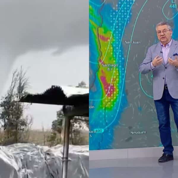 Jaime Leyton alerta por trombas marinas y posible actividad tornádica entre Maule y Biobío