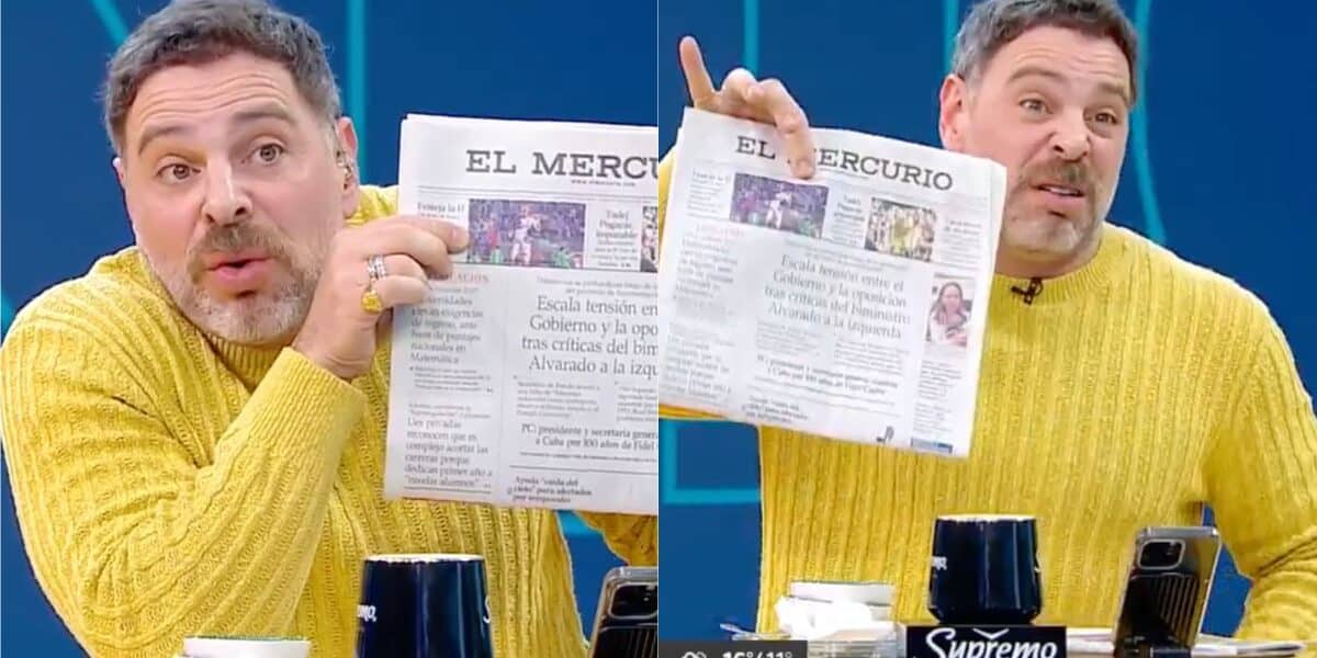 José Antonio Neme critica titulares políticos y arroja un diario en vivo en Mucho Gusto