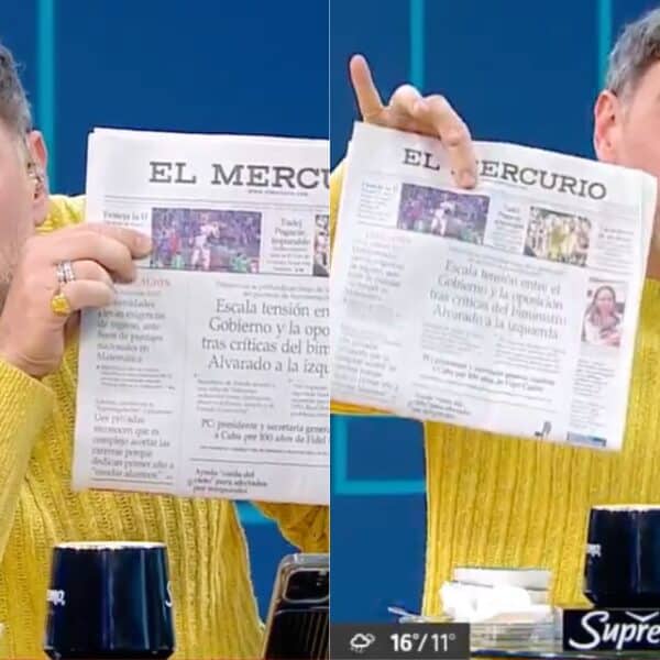 José Antonio Neme critica titulares políticos y arroja un diario en vivo en Mucho Gusto