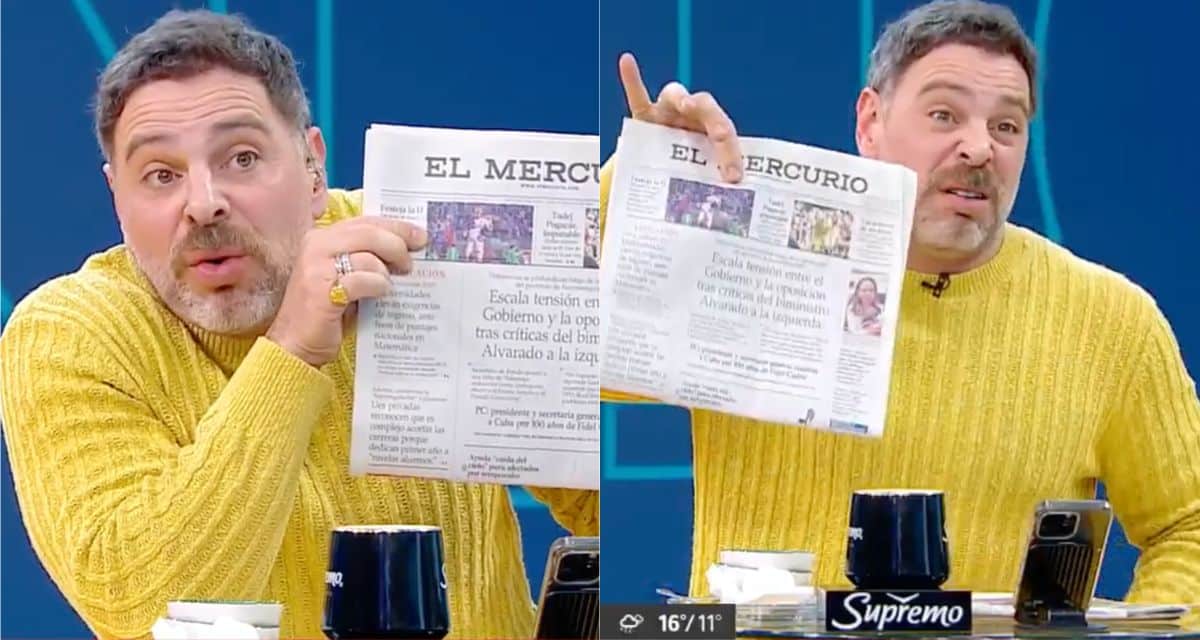 José Antonio Neme critica titulares políticos y arroja un diario en vivo en Mucho Gusto