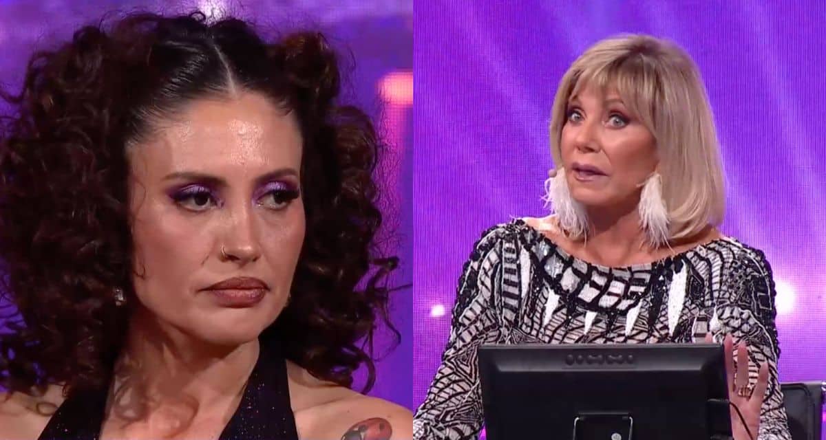 Karen Paola y Raquel Argandoña discuten en vivo por una lesión en Fiebre de Baile