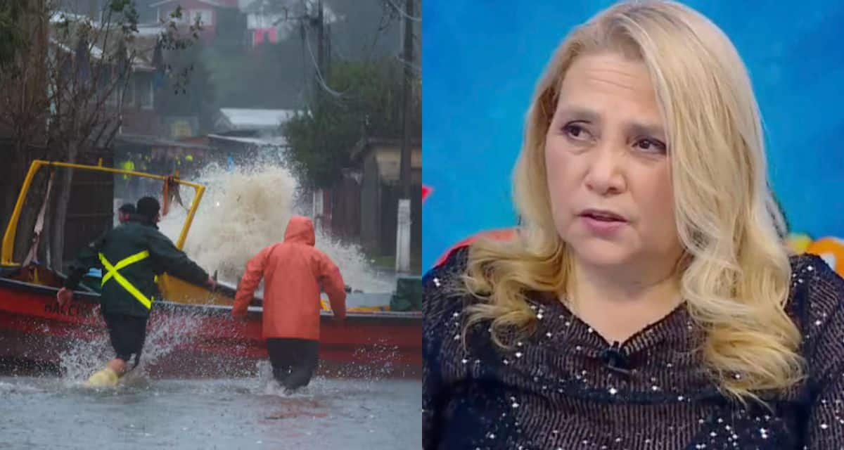 Latife Soto revela una inquietante predicción sobre el temporal que afecta a Chile