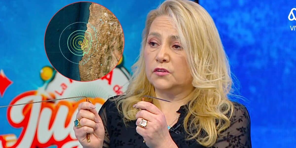 Latife Soto utiliza varillas y cartas para predecir dos posibles sismos en Chile