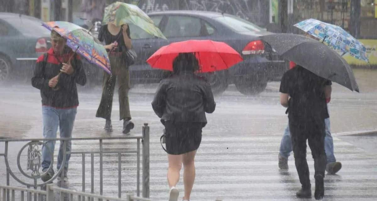 Lluvias en la zona central regresan con mayor intensidad y posibles tormentas eléctricas
