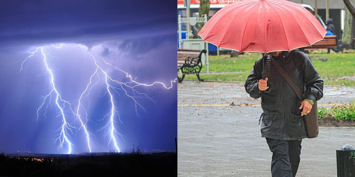 Lluvias y tormentas eléctricas en Chile con viento, nieve y bajas temperaturas durante esta semana
