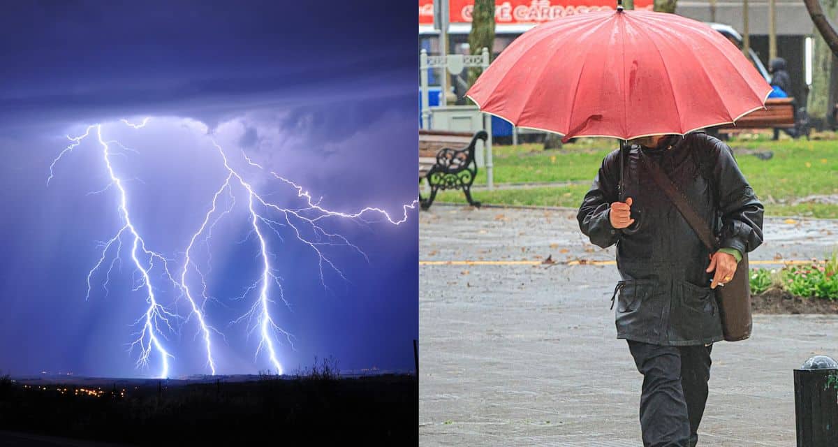 Lluvias y tormentas eléctricas en Chile con viento, nieve y bajas temperaturas durante esta semana