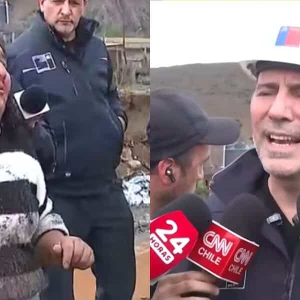 Louis de Grange conversa con vecinos afectados por el aluvión en el sector El Islón de La Serena