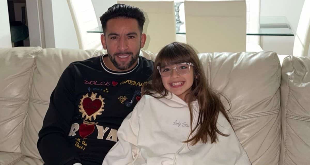 Mauricio Isla se despide de su hija Luz Elif antes de su viaje a Europa