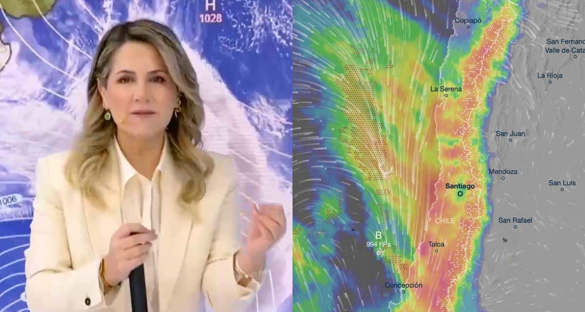 Michelle Adam entrega un preocupante pronóstico por el sistema frontal que afectará a la Región de Atacama