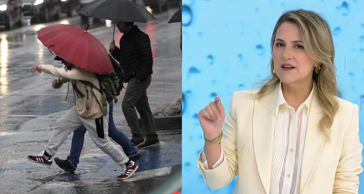 Michelle Adam explica hasta cuándo seguirán las lluvias en Santiago