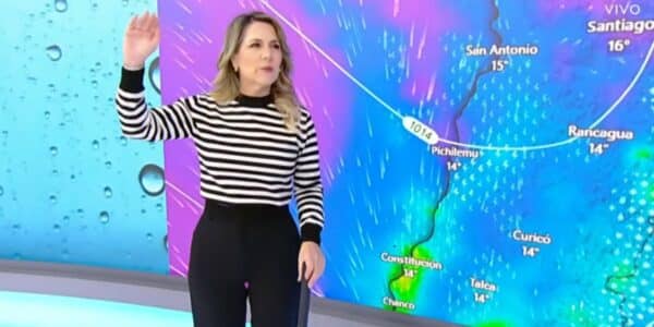Michelle Adam entrega el pronóstico por tres nuevos sistemas frontales en Chile