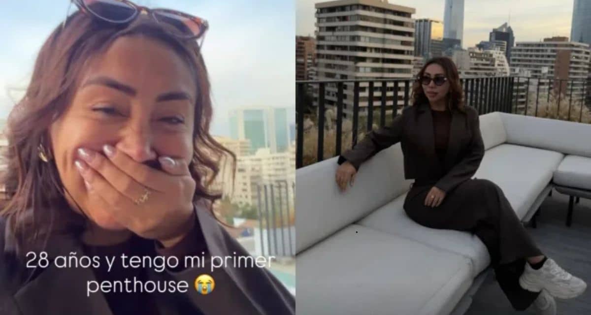 Naya Fácil recorre el lujoso penthouse de tres pisos que adquirió en Las Condes