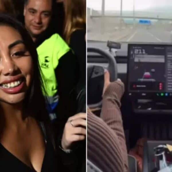 Naya Fácil responde al mensaje recibido luego de conducir su Cybertruck a 211 kilómetros por hora