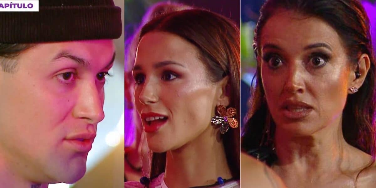 Nicolás Solabarrieta y Guarén protagonizan un tenso cruce durante una dinámica de besos