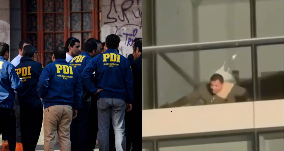 PDI parapetado en Las Condes denunció corrupción y fue trasladado al Hospital de Carabineros sin quedar detenido