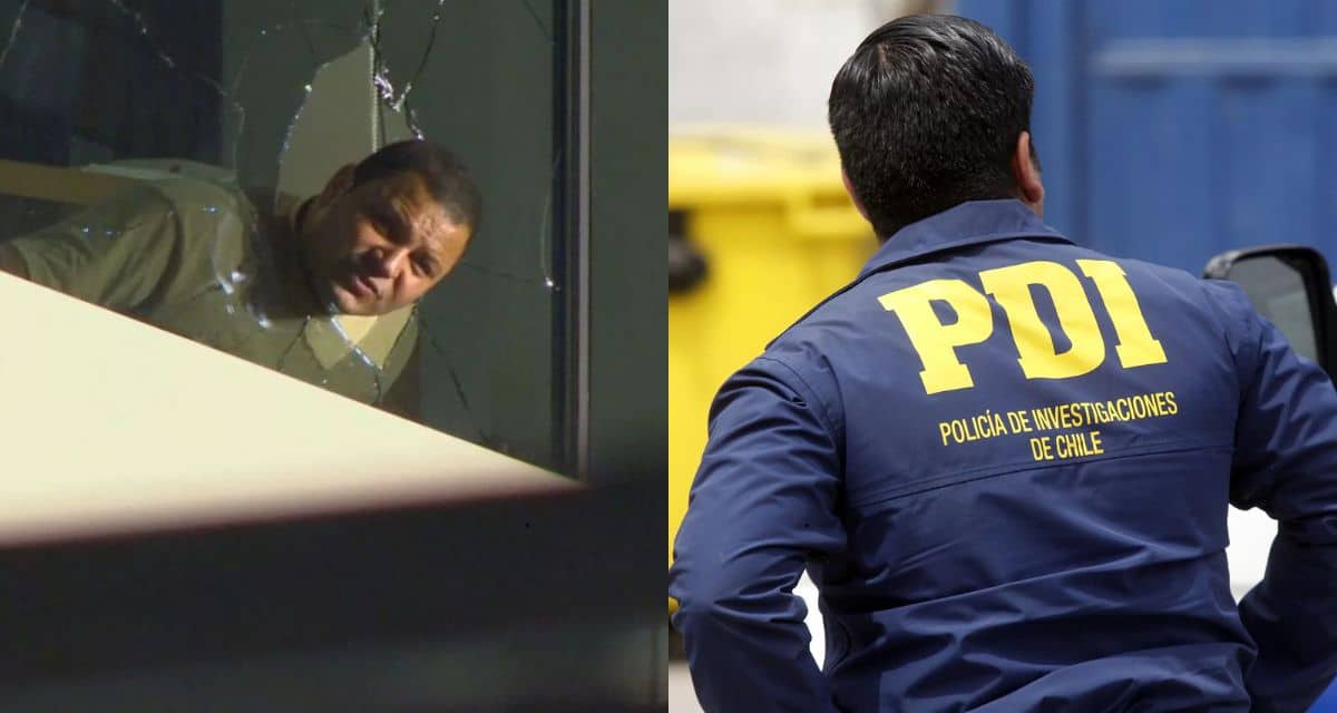 PDI parapetado en Las Condes fue internado tras resultar lesionado durante la madrugada