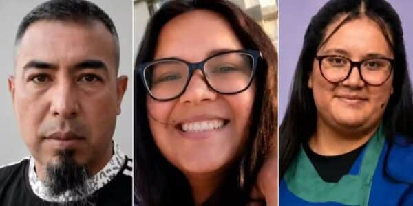 John Millacura y sus hijas Nicole y Belén, víctimas de la tragedia en Viña del Mar ocurrida en la Feria Caupolicán